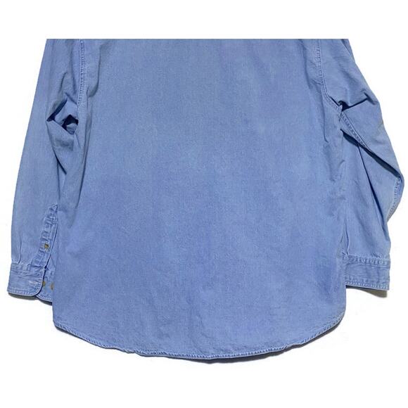 NASCAR Winston Cup Champion 1997 Button Up Shirt Mens Large Denim Long Sleeve - Picture 8 of 8